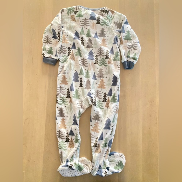 Children’s Place One Piece Fleece PJs - Size 2T - Picture 2 of 3